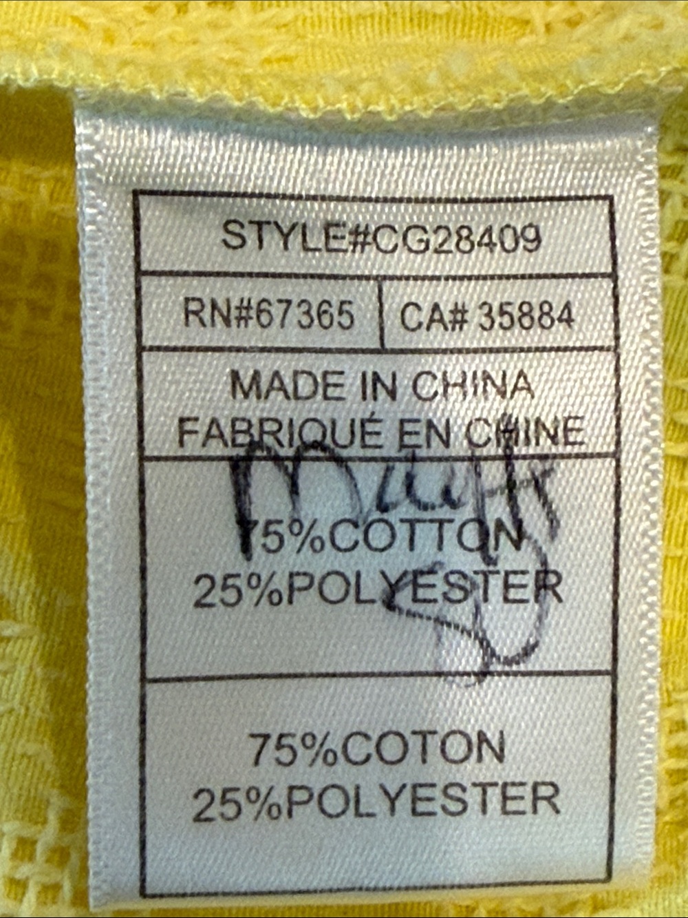 Cupcakes And Cashmere Lulu Yellow Ruffle Off the Shoulder Dress.Size Small - Picture 13 of 14